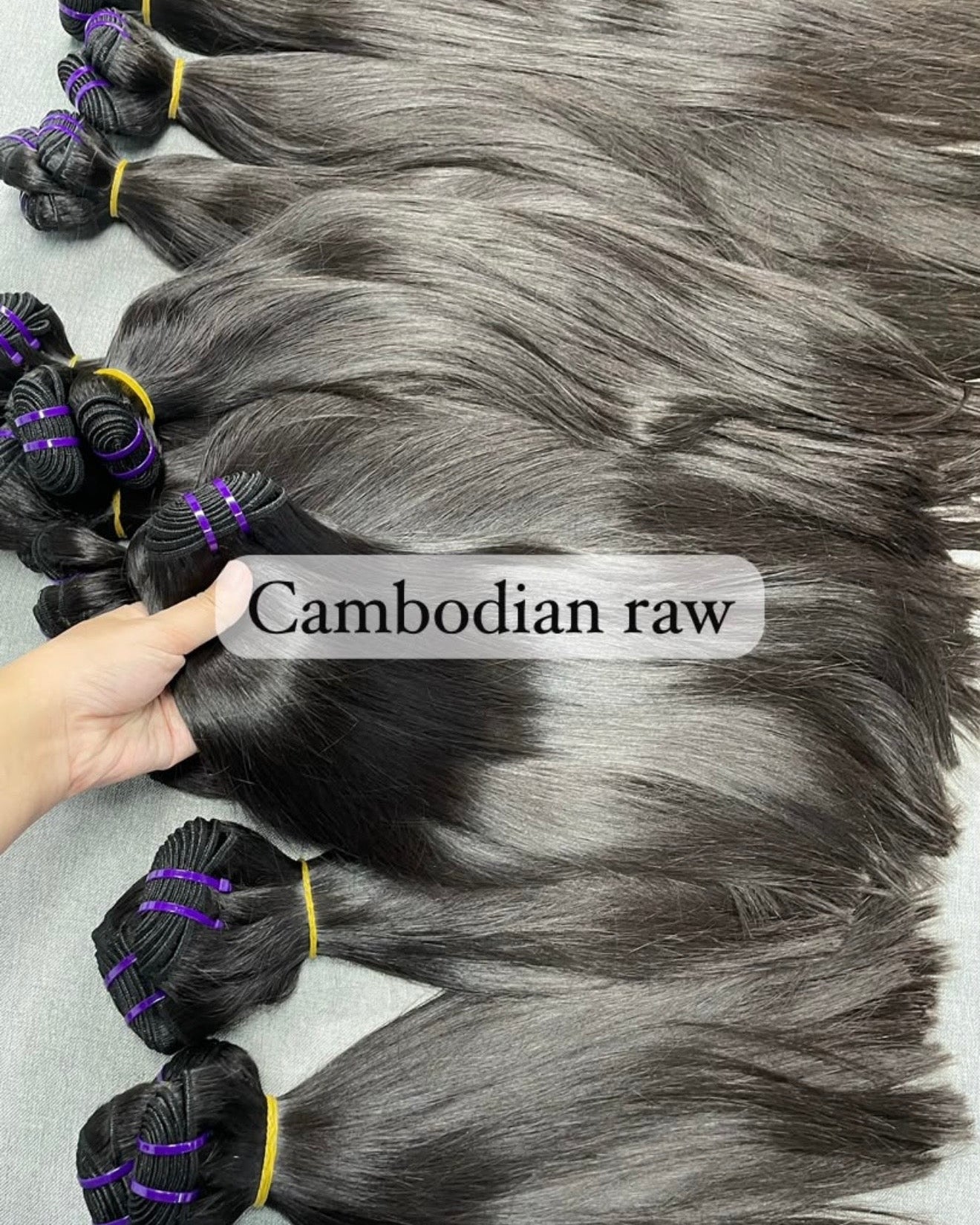 Cambodian Raw Bundles